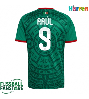 Mexiko Raul Jimenez #9 Replik Heimtrikot WM 2026 Kurzarm